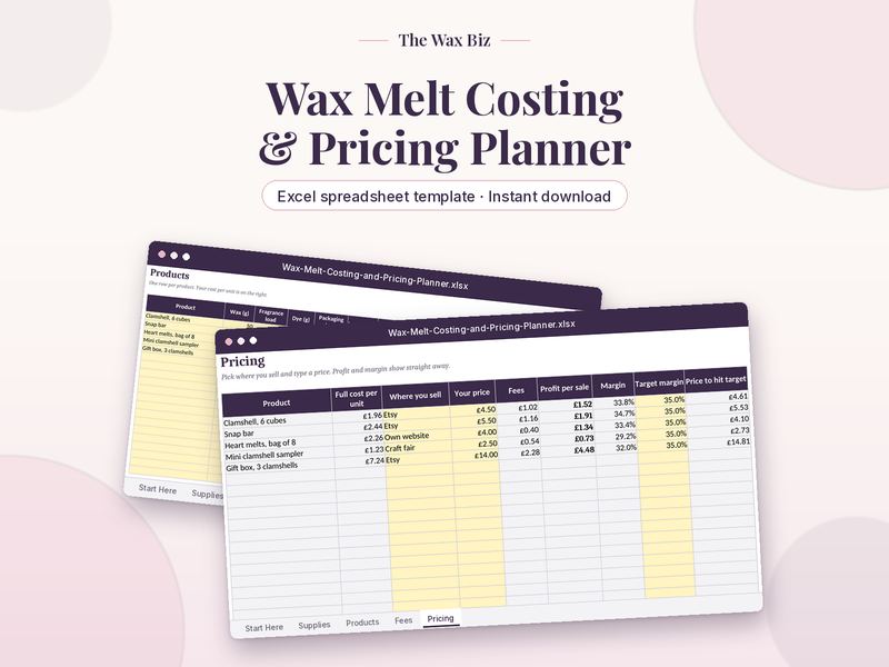 Costing & Pricing Planner cover