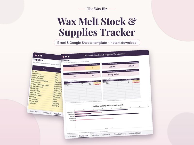 Stock & Supplies Tracker cover